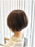 前下がりショートボブ