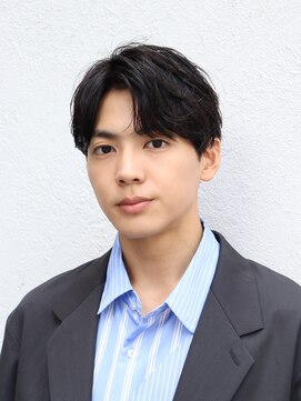 ネイビー(NAVY) ハーフバック 刈り上げショート ビジネスヘア