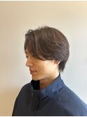メンズミディアムレイヤーカット
