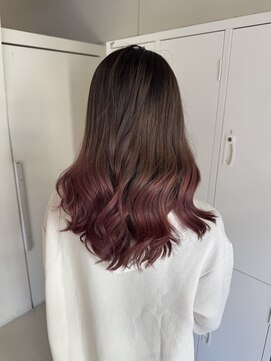 エリス キョウバシ(Eliss) ピンク グラデーションカラー