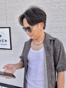 アーチ ブランチ 岡山北長瀬店(ARCH) センターパート　ニュアンスパーマ