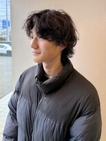 ラフ バイ マグ 南松本(R.A.F. by Mag)&nbsp;松本強めシャドウパーマスパイラルパーマメンズマッシュウルフ