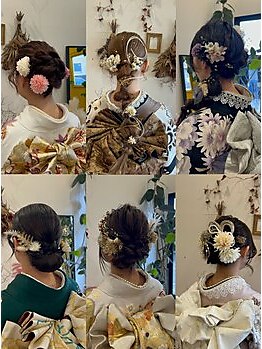 ブラウンヘアー(BROWN HAIR)の写真/特別な1日をステキに過ごすなら【BROWN HAIR】デートやパーティー、結婚式まで華やかスタイルで楽しんで♪