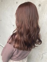 ベルベットヘア 千早店(Velvet hair)&nbsp;ピンクグレージュ【みつ】