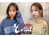 【ご新規様限定♪】カット+透明感カラー+4STEPトリートメント♪￥15400→￥9900