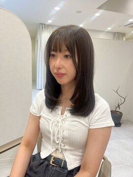 サボ(sabo) 韓国ヘア/顔まわり/レイヤー/前髪カット/小顔/韓国風/髪質改善