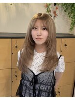 ココロヘアー ウィル 半田山店(Cocolo hair Will) ふんわり軽やか♪ミルクベージュレイヤー