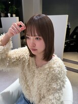 アム(amu)&nbsp;ボブヘア/ボブレイヤー/透明感カラー/レイヤーカット