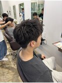 【MEN’S HAIR/サーフカール/刈り上げセンターパート/千葉】