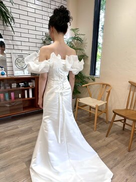 シフト(SHEEFT) ボリュームアップヘア 新婦 花嫁 結婚式 ウェディングドレス着物