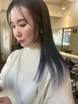 コラン 中目黒(collan) 毛先カラー