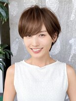 ロビー 表参道(ROBBY)&nbsp;ショートヘア/分け目なし/イメチェン/30代40代50代60代/表参道