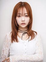 セプト 天神大名(SEPT.)&nbsp;ベージュカラー ハイトーンレイヤー 顔周りカット 20代