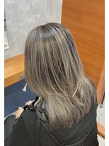 シエル 立川店(CIEL)&nbsp;CIEL立川×木村優作　グレーバレイヤージュ