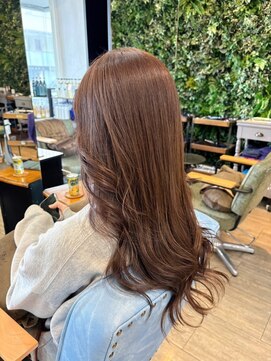 ワンカラーでラベンダーグレージュ