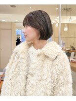 モリオ フロム ロンドン サッポロファクトリー店(morio FROM LONDON)&nbsp;morio札幌　札幌ボブ　ミニボブ　顔周りカット　ベージュカラー