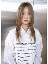 イェン(Yen.)&nbsp;ブラウンベージュステップカットハッシュレイヤー