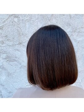 フィットカラー 平井店(fit color) ダークアッシュ/似合わせカット/ミディアムレイヤーカット[平井]