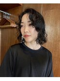 パーマ/地毛風カラー/レイヤー