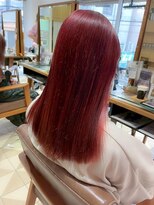 バブ バイネオリーブ(Bab by neolive)&nbsp;大人ガーリー/アプリコットオレンジ/似合わせカット/ブリーチ