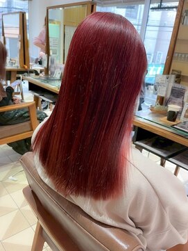 バブ バイネオリーブ(Bab by neolive) 大人ガーリー/アプリコットオレンジ/似合わせカット/ブリーチ