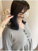blue earringcolor◎