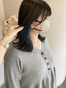 クム(QUMU) blue earringcolor◎