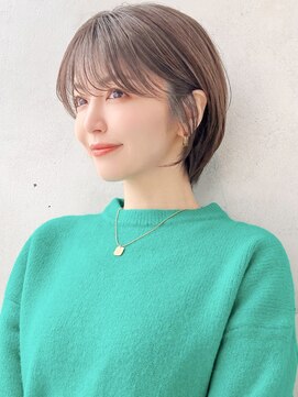 セイドット リー(Say. Ree) say.ショートボブイメチェンひし形ショート前髪顔周りカット