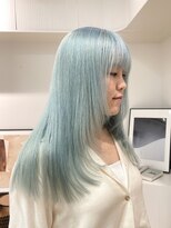 ミーム 原宿 表参道(meme)&nbsp;◎ブロンドハイトーンデザインカラーアンブレラカラー金髪