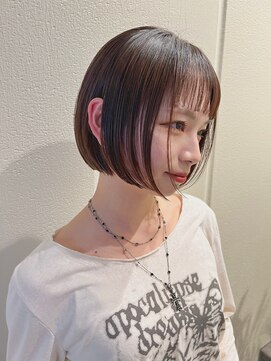 クリアーオブヘアー 栄南店(CLEAR of hair) 切りっぱなしボブ