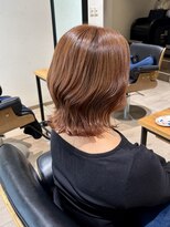 ニコヘアデザイン(NICO hair design) アプリコットブラウン