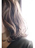 【Marlお客様スタイル】アッシュブラウンのハイライトスタイル