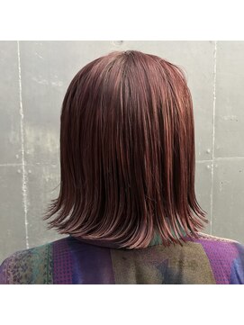 ケイト(kate) 【Kate 大宮】切りっぱなしボブ×オレンジブラウン