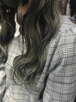 サロン クラッチ クリエイティブ コンセプト(salon CLUTCH creative concept)&nbsp;gradation color〔dark gray×silver〕