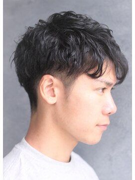 ノイセル 西本町(Noisyle) 好印象スマートマッシュツーブロックショート透明感サマーカット