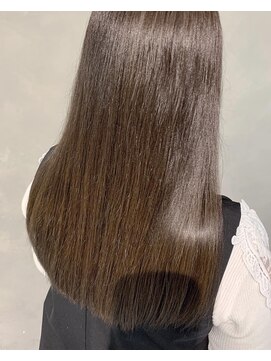 ヘアー ミッション 心斎橋店(hair Mission) 髪質改善で艶サラグレージュ