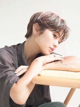 ジュール 大分(Joule) セクションカラー/ペールベージュ/透明感ボブ[大分駅]