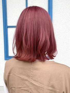 ヘアーメイク コラソン(hair make corazon) 似合わせカットメルティカラー着物フェミニンロング