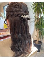 スリーバイエイム(03 eim)&nbsp;ハーフアップ♪