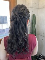 ラグズ 茅ヶ崎(LAGUZ)&nbsp;【ヘアセット】 柔らか質感ロング♪ハーフアレンジ