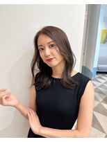 大人可愛い20代30代40代ラベージュ×色っぽレイヤー☆髪質改善