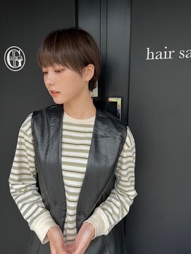 ガリカ 蔵前(Gallica) 【竹之内蔵人】艶感大人グレージュ/ブリーチなしダブルカラー