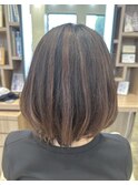 ハイライトカラー4・白髪ぼかし