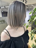 メリー オオサカ(Merly Osaka)&nbsp;透明感がやばい！透け透けバレイヤージュ_white ash_