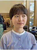 【大人可愛い】マッシュショート