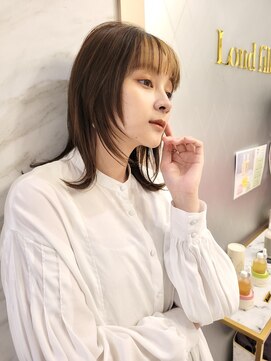 ロンドシェリ 仙台(Lond Cheri) レイヤーカット　ウルフレイヤー　フェイスレイヤー　前髪