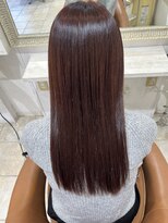 ヘアースペースブルーム リアン 岡町店(HAIR SPACE BLOOM Lien)&nbsp;【岡町/水素カラー】ピンクブラウン