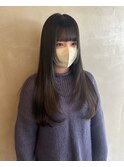 韓国ヘア 韓国レイヤー 姫カット顔周りカット 大和八木 橿原