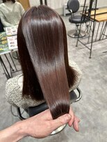 アドラーブル ココロ 新潟(adorable CoCoLo)&nbsp;20代30代40代大人可愛い髪質改善カラー艶感ストレート透明感