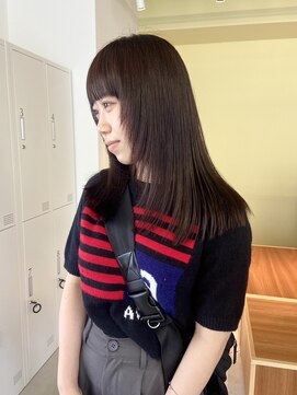 ロジェ(loje) [loje] レイヤー/ハッシュカット/ブラウンカラー